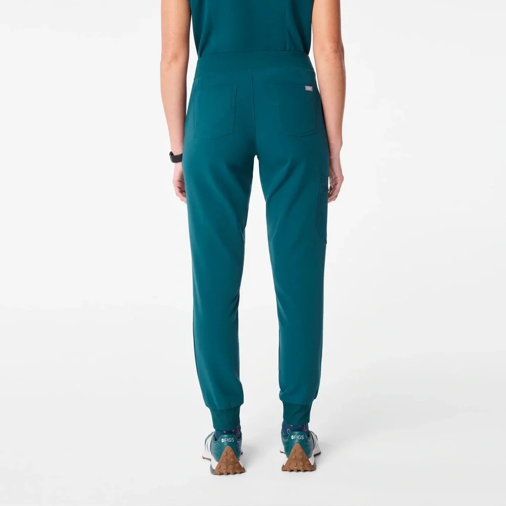 FIGS Women's Caribbean Blue Medium Zamora Jogger Small Catarina Top - Picture 3 of 12